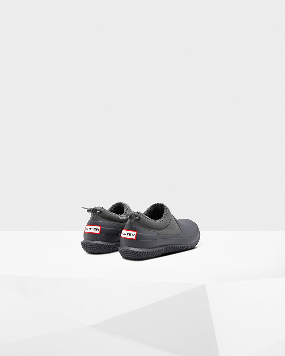 Mens Sneakers - Hunter Original Insulated Sherpa (96VYSBUNL) - Grey